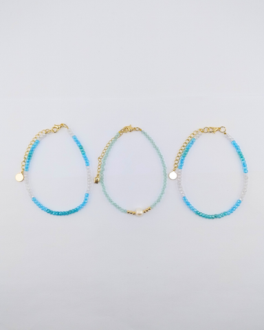 Miz Casa & Co Ophelia Earrings in Smokey Quartz Pearl