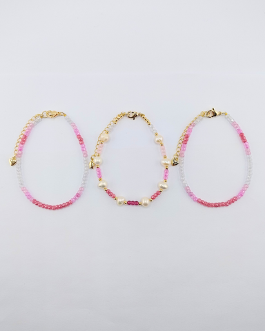 Miz Casa & Co Ophelia Earrings in Smokey Quartz Pearl