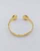 Miz Casa & Co Calyra Cuff Bracelet Gold Black