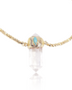 Miz Casa & Co Soraya Necklace Clear Quartz