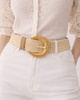 Miz Casa & Co Rattan Plain Woven Belt