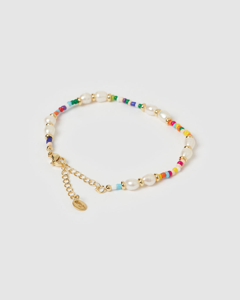 Miz Casa & Co Alina Bracelet Pearl Multi