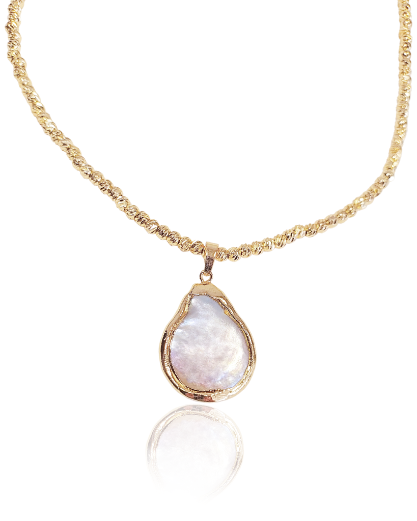 Miz Casa & Co Ambra Pearl Necklace