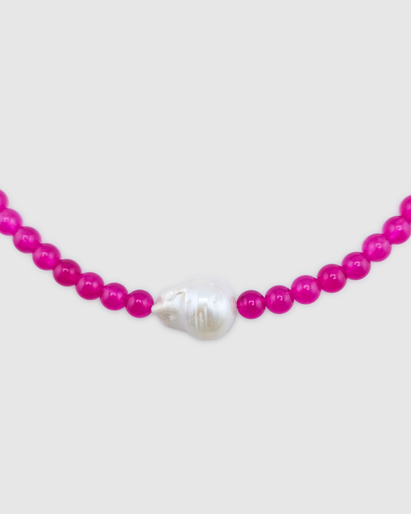 Miz Casa & Co Aster Necklace Pink