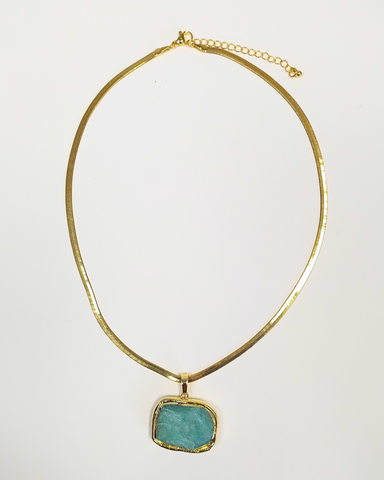 Miz Casa & Co Flora Necklace White