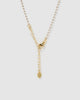 Miz Casa & Co Kelsey Necklace White Pearl
