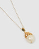 Miz Casa & Co Kelsey Necklace White Pearl