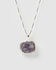 Miz Casa & Co Jewel Charm Necklace Amethyst Silver