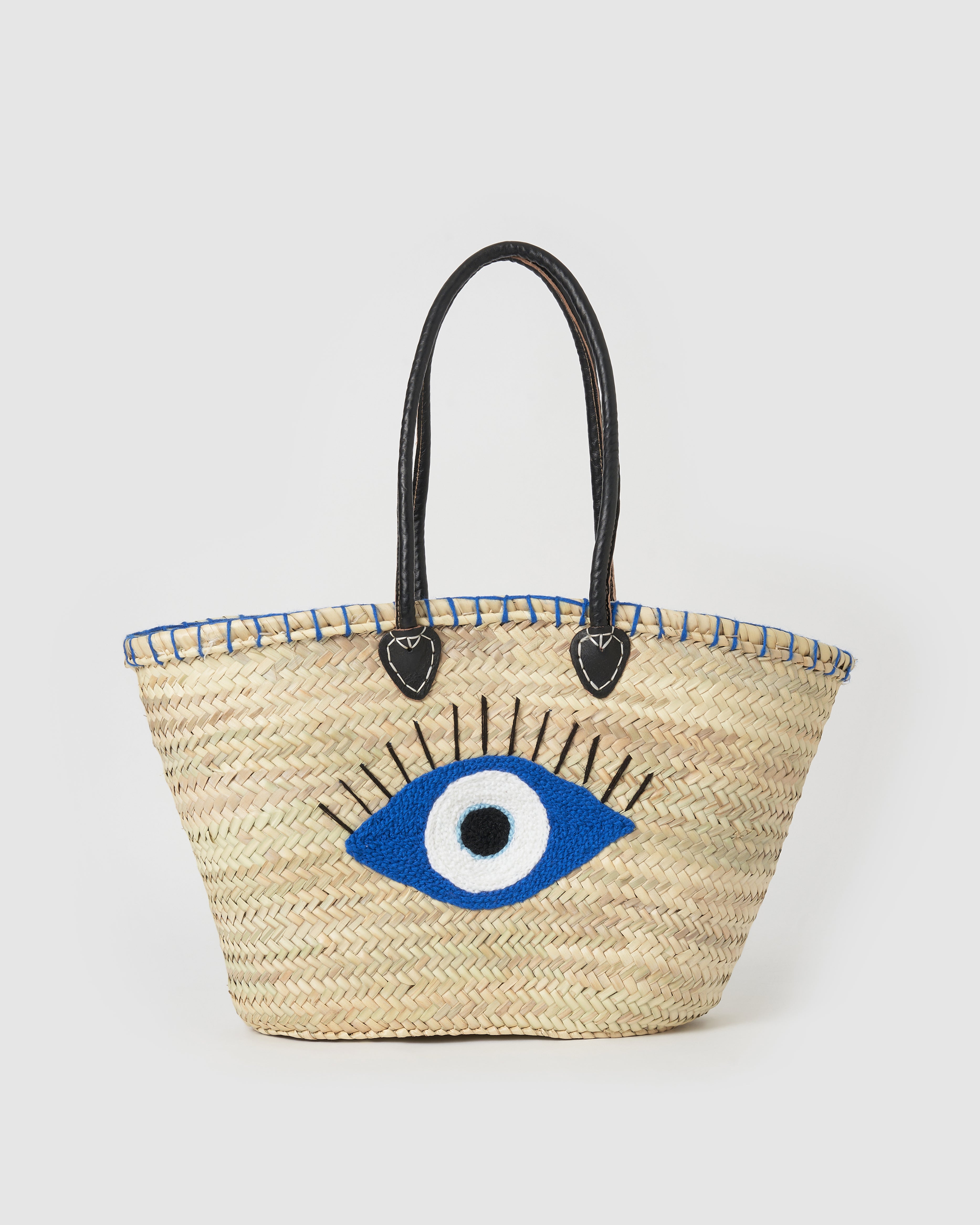 バッグ French Baskets FRENCH BEACH BASKET BAGS – Miz Casa and Co
