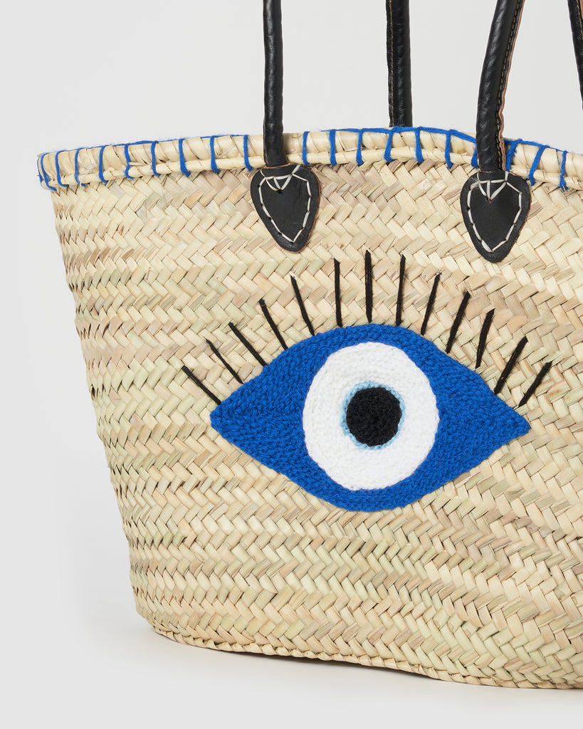 Miz Casa & Co Cleo Eye French Basket Bag