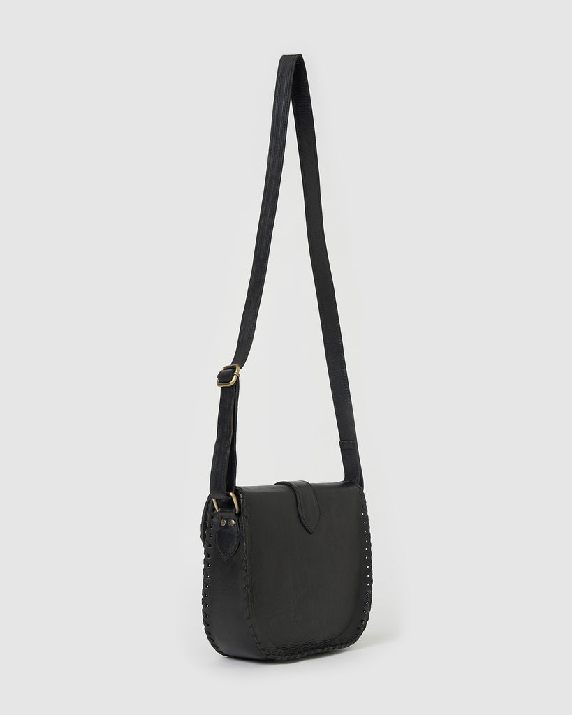 Miz Casa & Co Sage Crossbody Bag Black