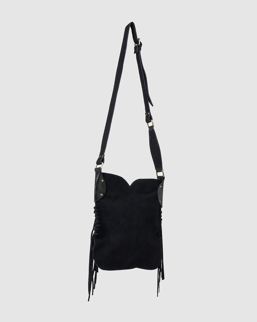 Miz Casa & Co Aurora Crossbody Bag Black