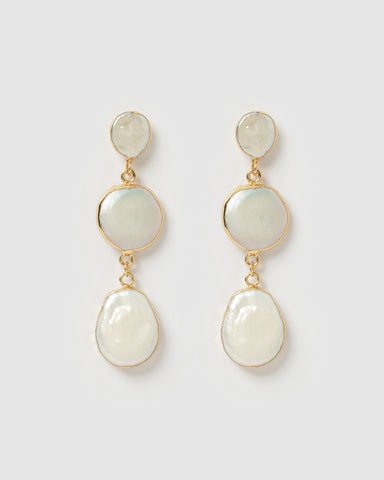 Miz Casa & Co Rosie Link Drop Earrings