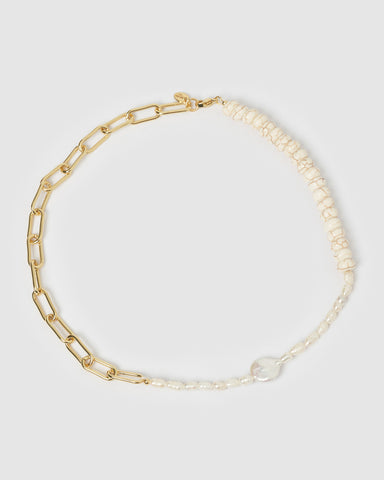 Miz Casa & Co Raine Necklace Gold