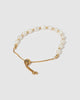 Miz Casa & Co Chloe Pearl Bracelet Gold