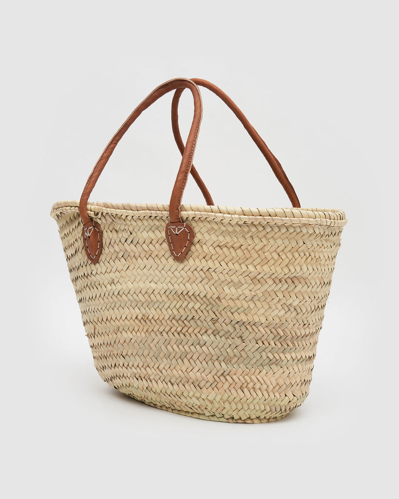 Miz Casa & Co Lana Evil Eye Basket Bag Brown