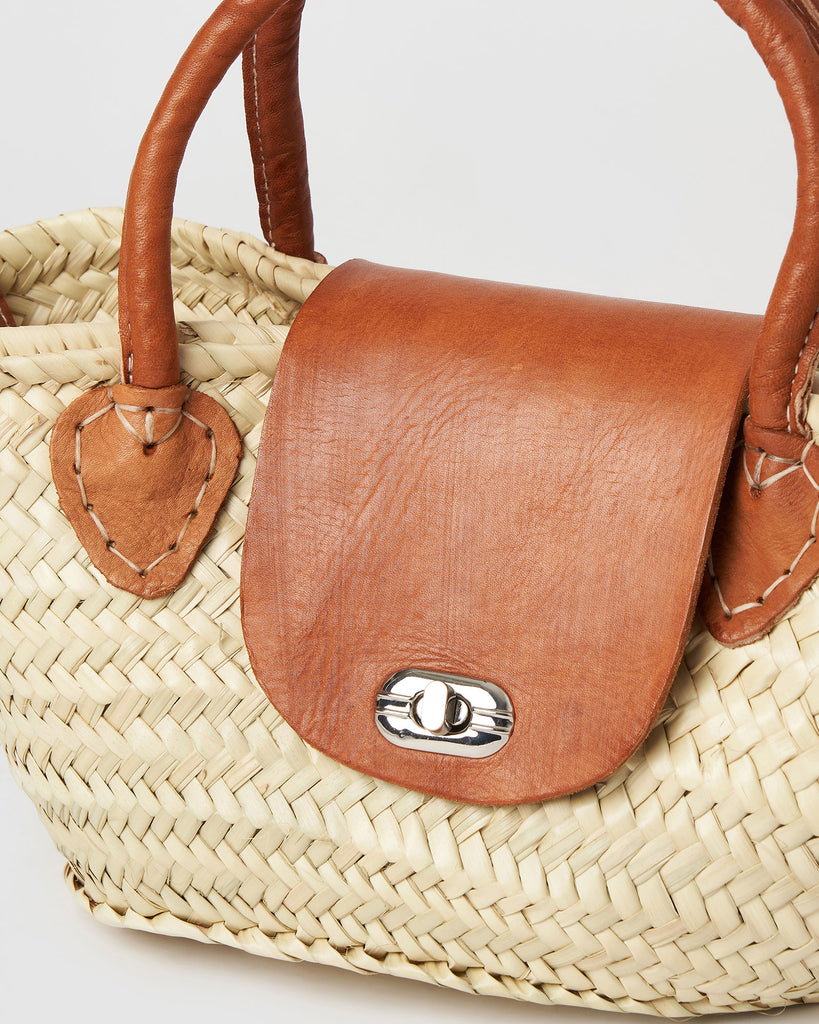 Miz Casa & Co Mini Marisol French Basket Bag