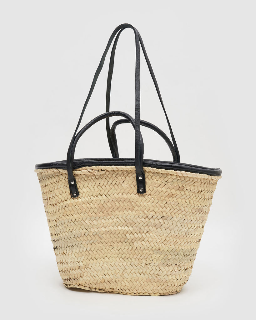 Miz Casa & Co Imogen Basket Bag Black