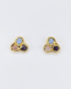 Miz Casa & Co Briallen Earrings Multi Blue Gemstone