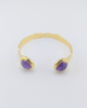 Miz Casa & Co Calyra Cuff Bracelet Amethyst