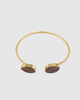 Miz Casa & Co Duet Druzy Bracelet Brown
