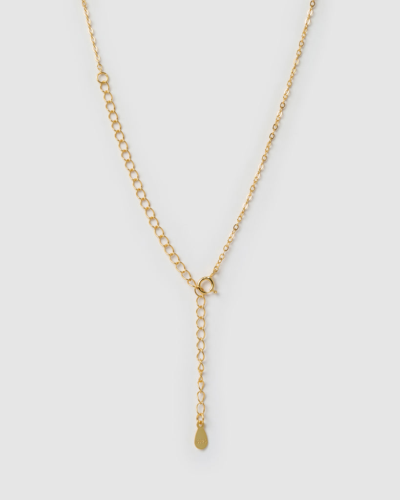 Miz Casa & Co Hamsa Pendant Necklace Gold