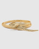 Miz Casa & Co Snake Chain Belt Gold