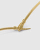 Miz Casa & Co Snake Chain Belt Gold