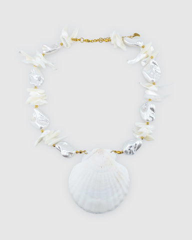 Miz Casa & Co Ophelia Earrings in Smokey Quartz Pearl