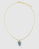 Miz Casa & Co Priya Heart Necklace Jade