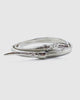 Miz Casa & Co Snake Chain Belt Silver