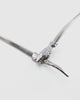Miz Casa & Co Snake Chain Belt Silver