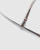 Miz Casa & Co Snake Chain Belt Silver
