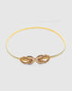 Miz Casa & Co Infinity Circle Belt Gold