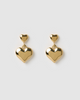 Miz Casa & Co Lulu Heart Stud Earrings