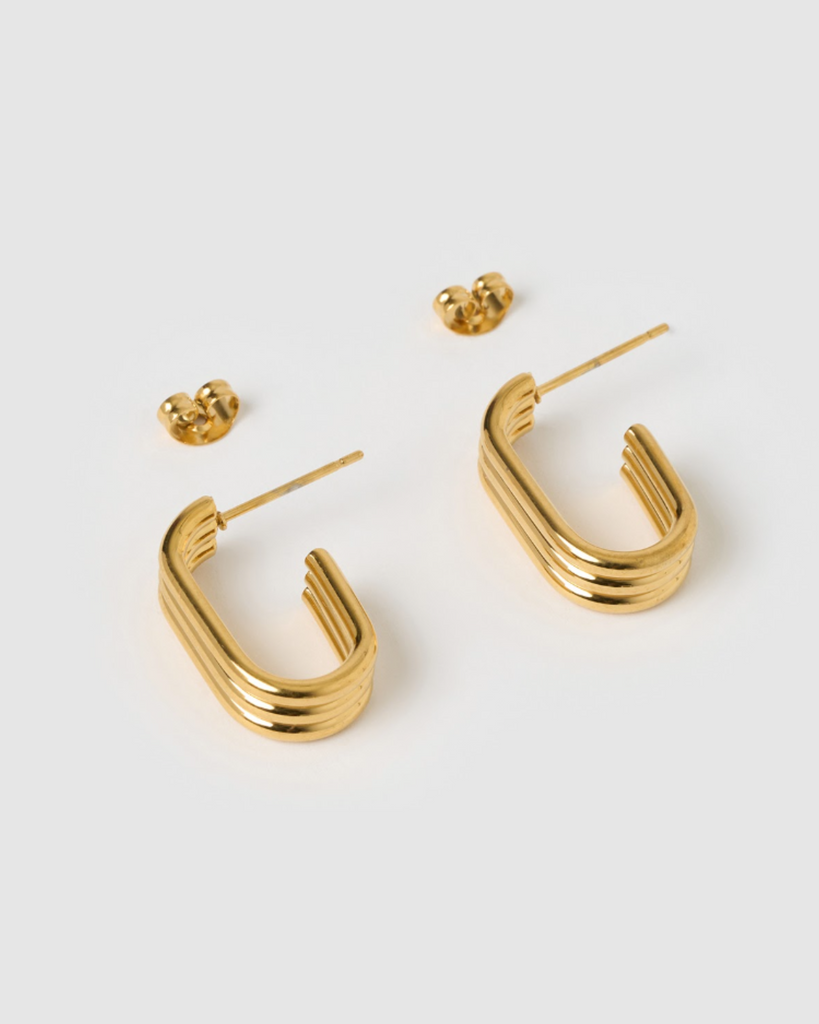 Miz Casa & Co Lia Hoop Earrings