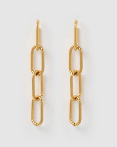 Miz Casa & Co Rosie Link Drop Earrings