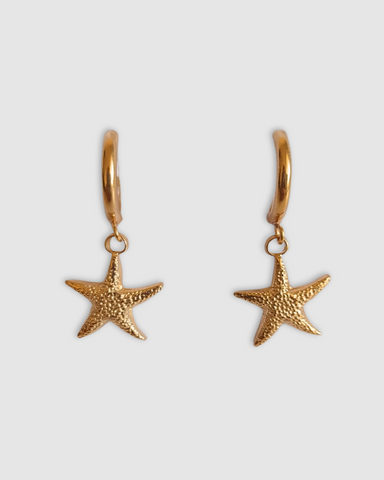 Miz Casa & Co Rose Earring Labrodite Gold