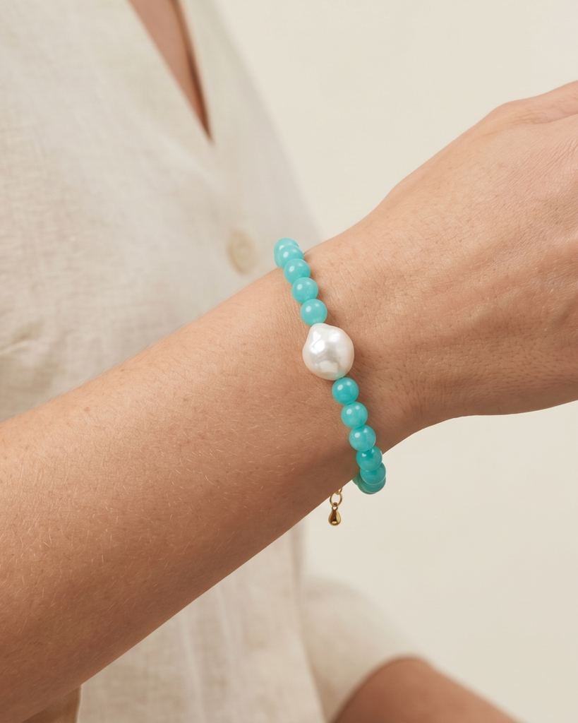 Miz Casa & Co Aster Bracelet Turqouise