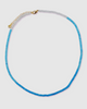 Miz Casa & Co Crystal Beaded Necklace Stack Blue Multi