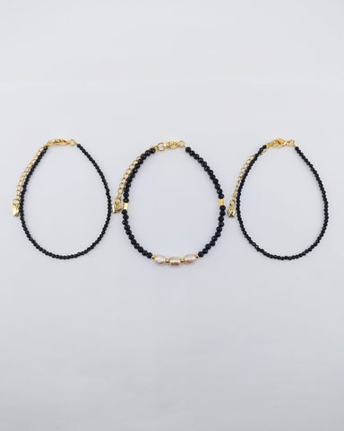 Miz Casa & Co Ophelia Earrings in Smokey Quartz Pearl