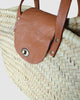 Miz Casa & Co Imann French Basket Bag Brown