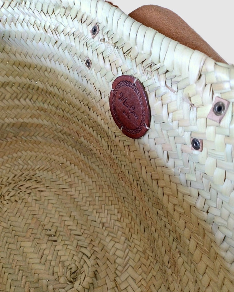 Miz Casa & Co Imann French Basket Bag Brown