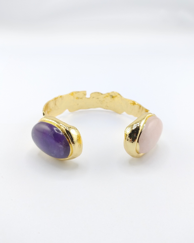 Miz Casa & Co Amy Ring Gold Black
