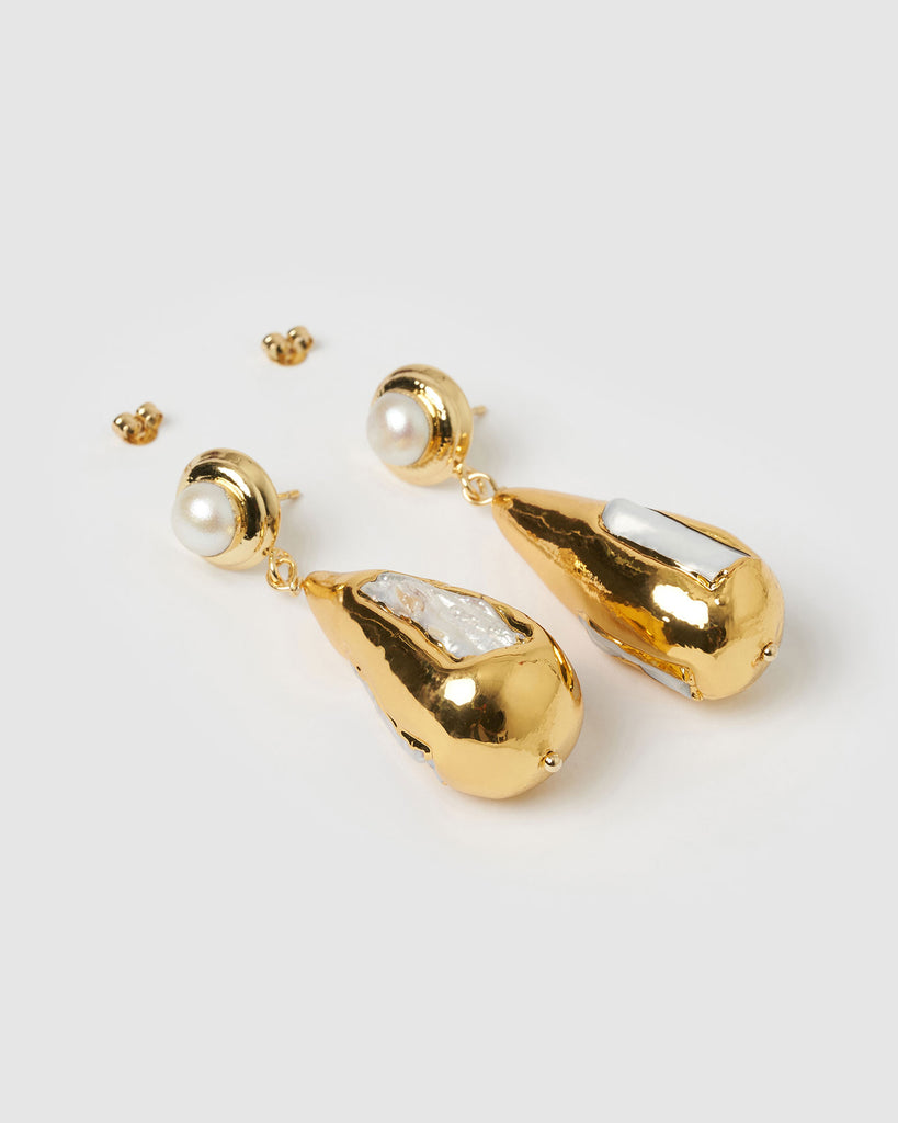 Miz Casa & Co Kira Pearl Earrings