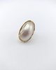 Miz Casa & Co Livvy Ring Gold Pearl