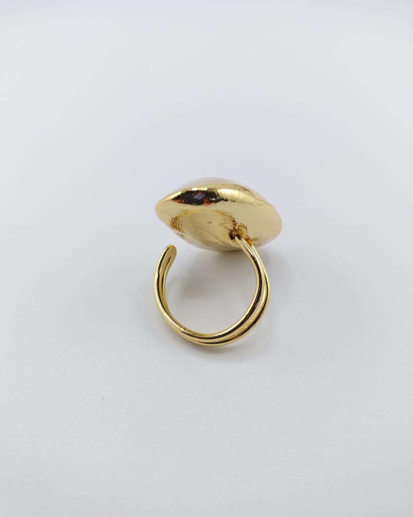 Miz Casa & Co Livvy Ring Gold Pearl