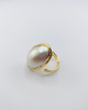 Miz Casa & Co Livvy Ring Gold Pearl
