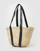 Miz Casa & Co Madison French Basket Bag Black