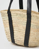 Miz Casa & Co Madison French Basket Bag Black
